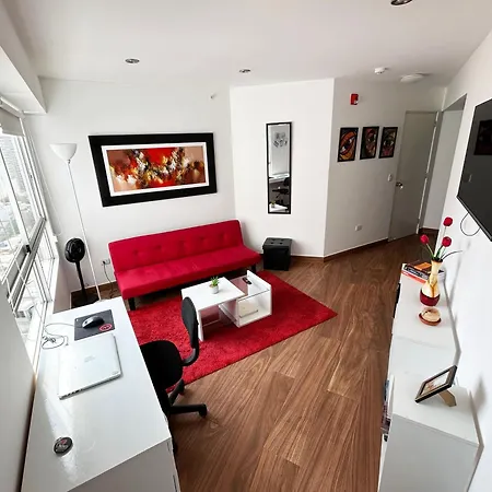 Apartamento exclusivo y céntrico en Lima Moderna Exterior foto